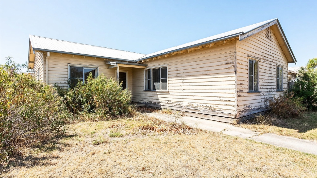 Faded weatherboards